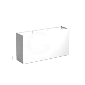 Voordeelprijs Adezz Carrez Plantenbak Polyester Rechthoek 150 x 40 x 80 cm Verkeerswit