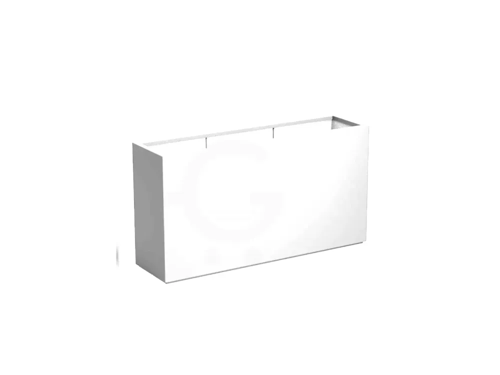 Voordeelprijs Adezz Carrez Plantenbak Polyester Rechthoek 150 x 40 x 80 cm Verkeerswit