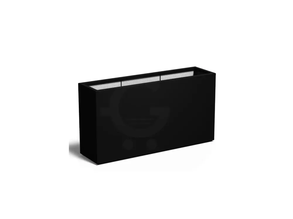 Adezz Carrez Plantenbak Polyester Rechthoek 150 x 40 x 80 cm Gitzwart Koop Vandaag