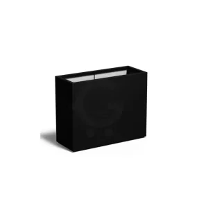 Adezz Carrez Plantenbak Polyester Rechthoek 100 x 40 x 80 cm Gitzwart Goedkoop