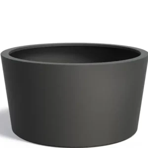 Op = Op Adezz Conic Plantenbak Polyester Rond Schuin 150 x 150 x 80 cm Zwartgrijs