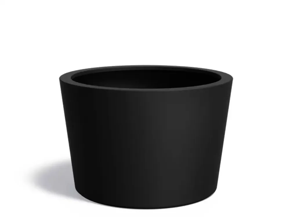Adezz Conic Plantenbak Polyester Rond Schuin 120 x 120 x 80 cm Gitzwart Aanbieding
