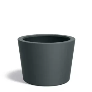 Beperkt Aanbod Adezz Conic Plantenbak Polyester Rond Schuin 95 x 95 x 70 cm Antracietgrijs