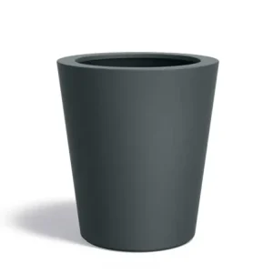 Express Levering Adezz Conic Plantenbak Polyester Rond Schuin 89 x 89 x 100 cm Antracietgrijs