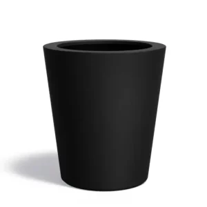 Seizoensaanbieding Adezz Conic Plantenbak Polyester Rond Schuin 89 x 89 x 100 cm Gitzwart