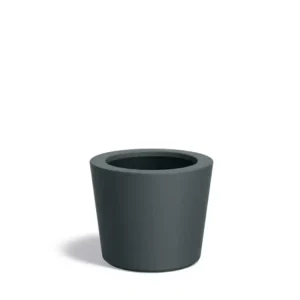 Adezz Conic Plantenbak Polyester Rond Schuin 63 x 63 x 52 cm Antracietgrijs Tijdelijk Beschikbaar