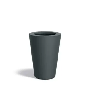 Beste Prijs Adezz Conic Plantenbak Polyester Rond Schuin 55 x 55 x 76 cm Antracietgrijs