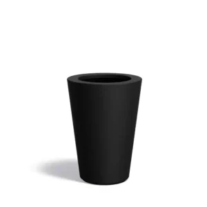 Dagaanbieding Adezz Conic Plantenbak Polyester Rond Schuin 55 x 55 x 76 cm Gitzwart