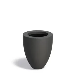 Aanbieding Adezz Canna Plantenbak Polyester Rond 50 x 50 x 59 cm Zwartgrijs