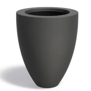 Direct Verzonden Adezz Canna Plantenbak Polyester Rond 80 x 80 x 100 cm Zwartgrijs