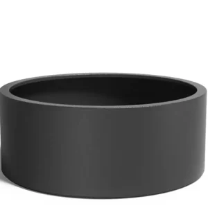 Adezz Circum Plantenbak Polyester Rond Recht 150 x 150 x 60 cm Zwartgrijs Gecertificeerd