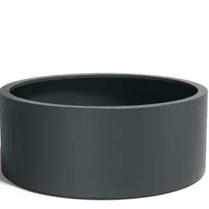 Adezz Circum Plantenbak Polyester Rond Recht 150 x 150 x 60 cm Antracietgrijs Superprijs