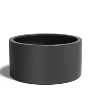 Seizoensaanbieding Adezz Circum Plantenbak Polyester Rond Recht 120 x 120 x 60 cm Zwartgrijs