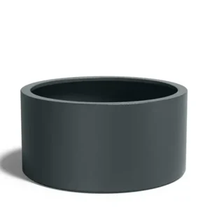 Uitverkoop Adezz Circum Plantenbak Polyester Rond Recht 120 x 120 x 60 cm Antracietgrijs