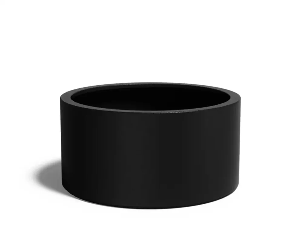 Adezz Circum Plantenbak Polyester Rond Recht 120 x 120 x 60 cm Gitzwart Aanbieding