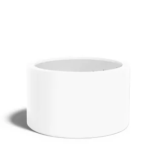 Betaalbaar Adezz Circum Plantenbak Polyester Rond Recht 100 x 100 x 60 cm Verkeerswit