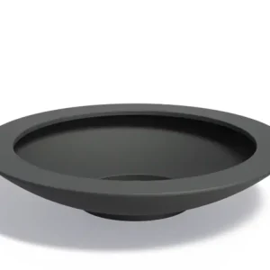 Beperkte Voorraad Adezz Ceder Plantenbak Polyester Rond Schaalmodel 200 x 200 x 40 cm Zwartgrijs