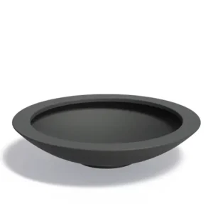 Adezz Ceder Plantenbak Polyester Rond Schaalmodel 153 x 153 x 34 cm Zwartgrijs Lage Kosten