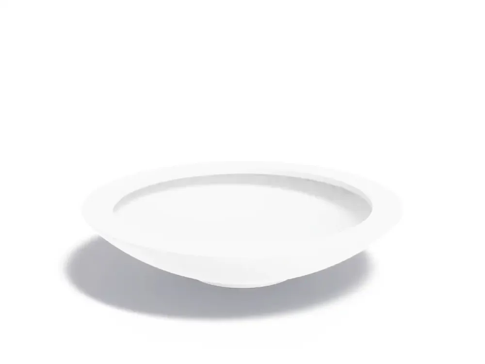 Snelle Levering Adezz Ceder Plantenbak Polyester Rond Schaalmodel 153 x 153 x 34 cm Verkeerswit