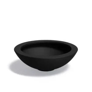 Hete Deal Adezz Ceder Plantenbak Polyester Rond Schaalmodel 120 x 120 x 40 cm Gitzwart