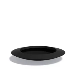Tijdelijk Beschikbaar Adezz Ceder Plantenbak Polyester Rond Schaalmodel 120 x 120 x 20 cm Gitzwart
