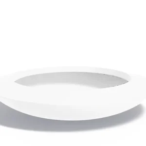 Adezz Malva Plantenbak Polyester Rond Schaalmodel 200 x 200 x 40 cm Verkeerswit Finale Uitverkoop