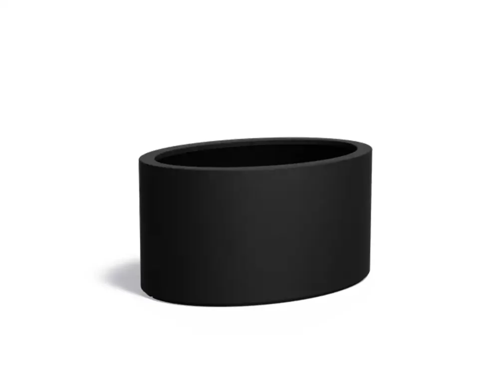Must-Have Adezz Ellipse Plantenbak Polyester Ovaal 115 x 80 x 60 cm Gitzwart