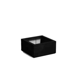 Adezz Carrez Plantenbak Polyester Vierkant 80 x 80 x 40 cm Gitzwart Laatste Kans