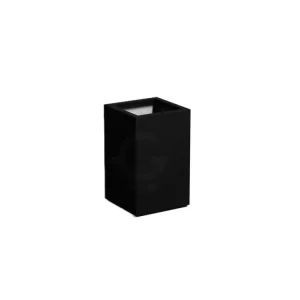 Adezz Carrez Plantenbak Polyester Vierkant 50 x 50 x 80 cm Gitzwart Laatste Versie