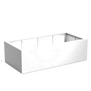 Laatste Versie Adezz Carrez Plantenbak Polyester Rechthoek 200 x 100 x 60 cm Verkeerswit