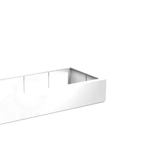 Flitsaanbieding Adezz Carrez Plantenbak Polyester Rechthoek 200 x 100 x 40 cm Verkeerswit