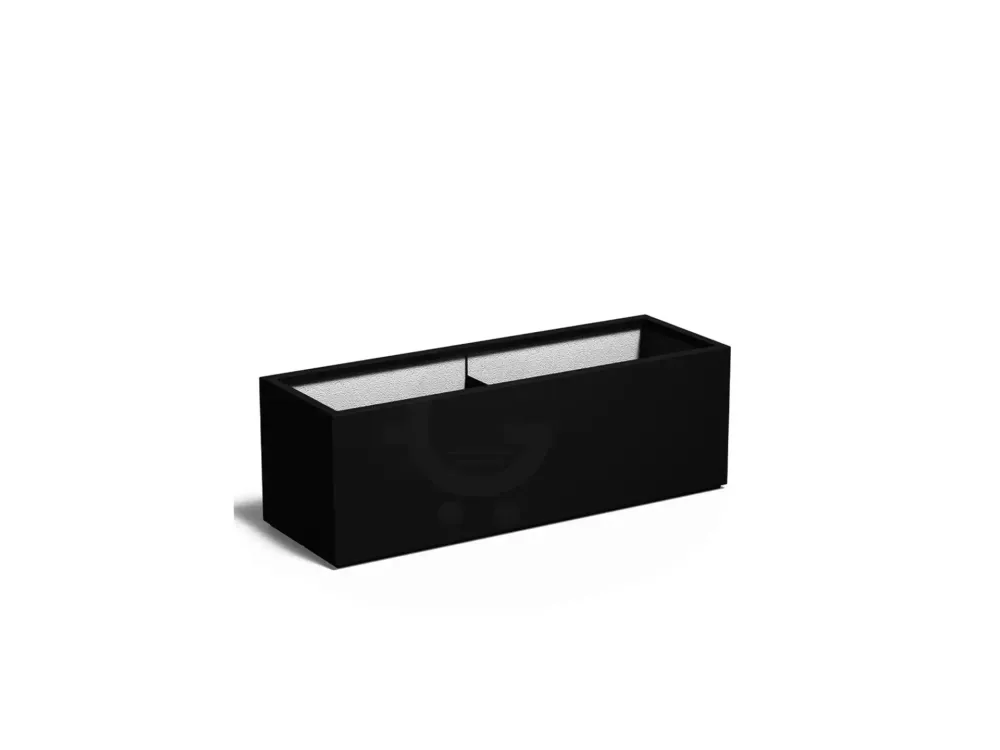 Voordeelprijs Adezz Carrez Plantenbak Polyester Rechthoek 150 x 50 x 50 cm Gitzwart