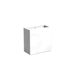 Adezz Carrez Plantenbak Polyester Rechthoek 80 x 40 x 80 Verkeerswit Exclusieve Aanbieding