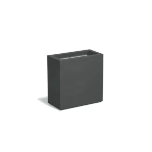 Uitverkoop Adezz Carrez Plantenbak Polyester Rechthoek 80 x 40 x 80 cm Antracietgrijs