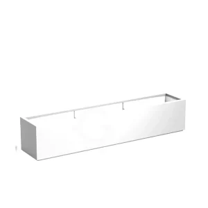 Adezz Carrez Plantenbak Polyester Rechthoek 200 x 40 x 40 cm Verkeerswit Populair