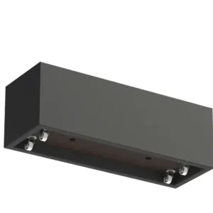 Adezz Carrez Plantenbak Polyester Rechthoek met wielen 150 x 50 x 50 cm Zwartgrijs Express Levering