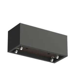 Alleen Vandaag Adezz Carrez Plantenbak Polyester Rechthoek met wielen 120 x 50 x 50 cm Zwartgrijs