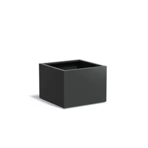 Adezz Carrez Aluminium Plantenbak Vierkant 80 x 80 x 60 cm Zwartgrijs Bestseller