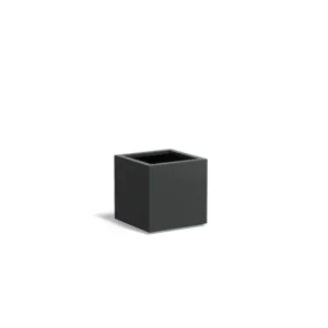 Adezz Carrez Aluminium Plantenbak Vierkant 50 x 50 x 50 cm Zwartgrijs Hete Deal