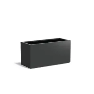 Weekendaanbieding Adezz Carrez Aluminium Plantenbak Rechthoek 120 x 50 x 60 cm Zwartgrijs