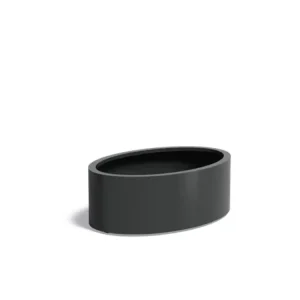 Must-Have Adezz Ellipse Aluminium Plantenbak Ovaal 120 x 80 x 40 cm Zwartgrijs