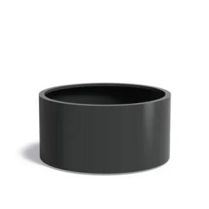 Adezz Circum Aluminium Plantenbak Rond 120 x 120 x 60 cm Zwartgrijs Gecertificeerd