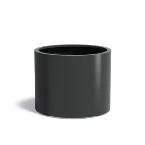 Finale Uitverkoop Adezz Circum Aluminium Plantenbak Rond 100 x 100 x 80 cm Zwartgrijs