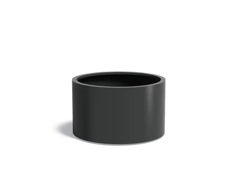Adezz Circum Aluminium Plantenbak Rond 100 x 100 x 60 cm Zwartgrijs Koopje