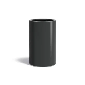Lage Prijs Adezz Circum Aluminium Plantenbak Rond 60 x 60 x 100 cm Zwartgrijs