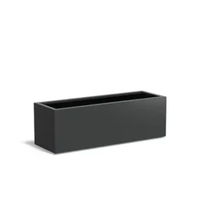 Weekendaanbieding Adezz Carrez Aluminium Plantenbak Rechthoek 150 x 50 x 50 cm Zwartgrijs