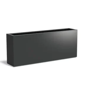 Adezz Carrez Aluminium Plantenbak Rechthoek 200 x 40 x 80 cm Zwartgrijs Koop Vandaag