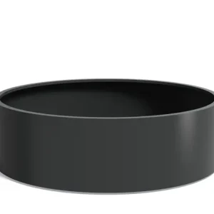 Adezz Circum Aluminium Plantenbak Rond 200 x 200 x 60 cm Zwartgrijs Weekendaanbieding