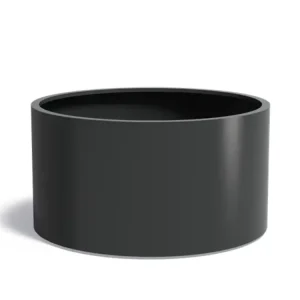 Adezz Circum Aluminium Plantenbak Rond 150 x 150 x 80 cm Zwartgrijs Beste Prijs