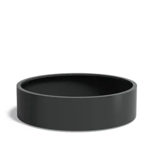 Adezz Circum Aluminium Plantenbak Rond 150 x 150 x 40 cm Zwartgrijs Alleen Vandaag